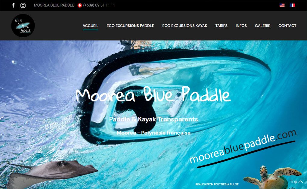 Moorea Blue Paddle